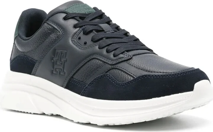 Modern leather chunky sneakers - Image 2
