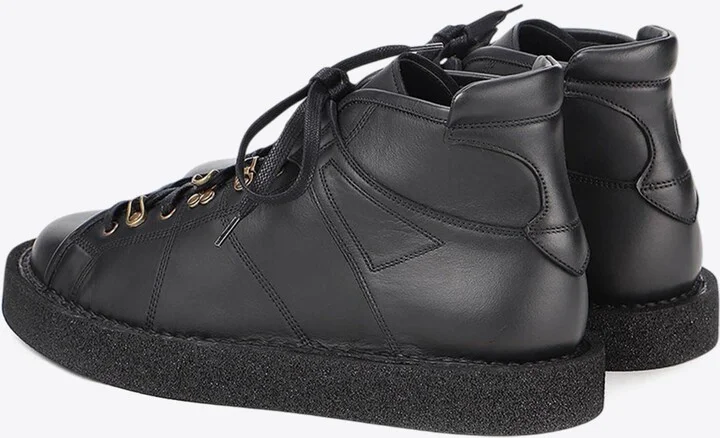 Modigliani Leather High-Top Sneakers - Image 2