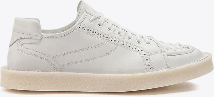 Modigliani Nappa Leather Low-Top Sneakers