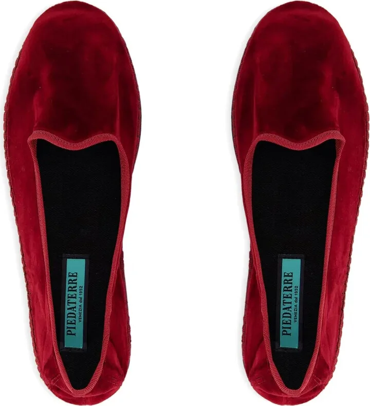 Modigliani velvet flat loafers - Image 4