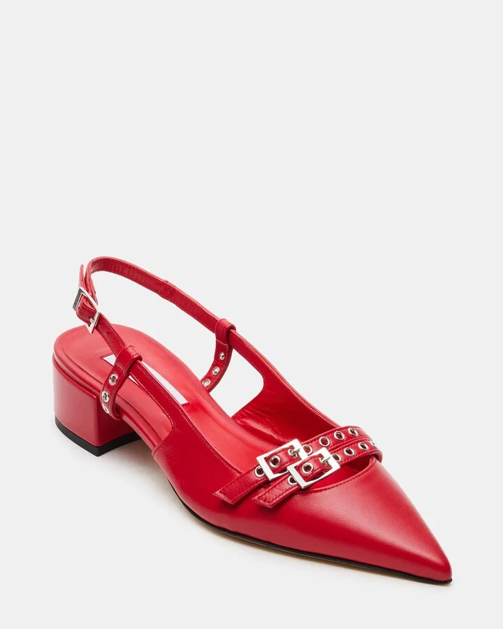 Modish Red Leather - Image 2