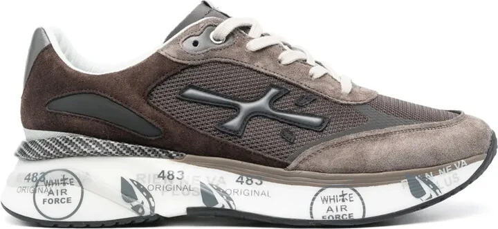 Moerun logo-print sneakers