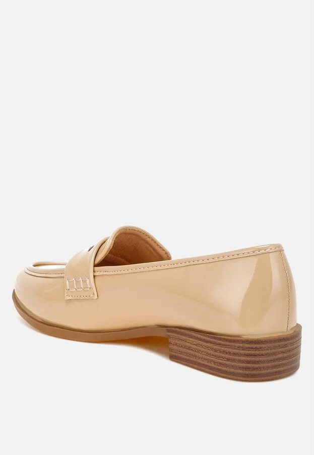 Mogul Penny Strap Detail Loafers - Image 3