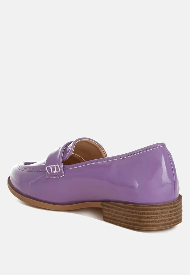 Mogul Penny Strap Detail Loafers - Image 9