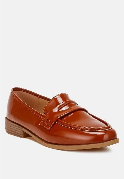 Mogul Penny Strap Detail Womens Loafer - Image 3
