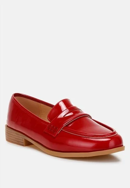 Mogul Penny Strap Detail Womens Loafer - Image 5