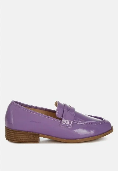 Mogul Penny Strap Detail Womens Loafer