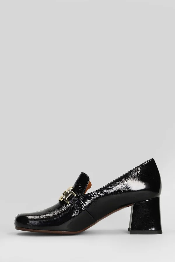 Moil Pumps In Black Leather - Image 3