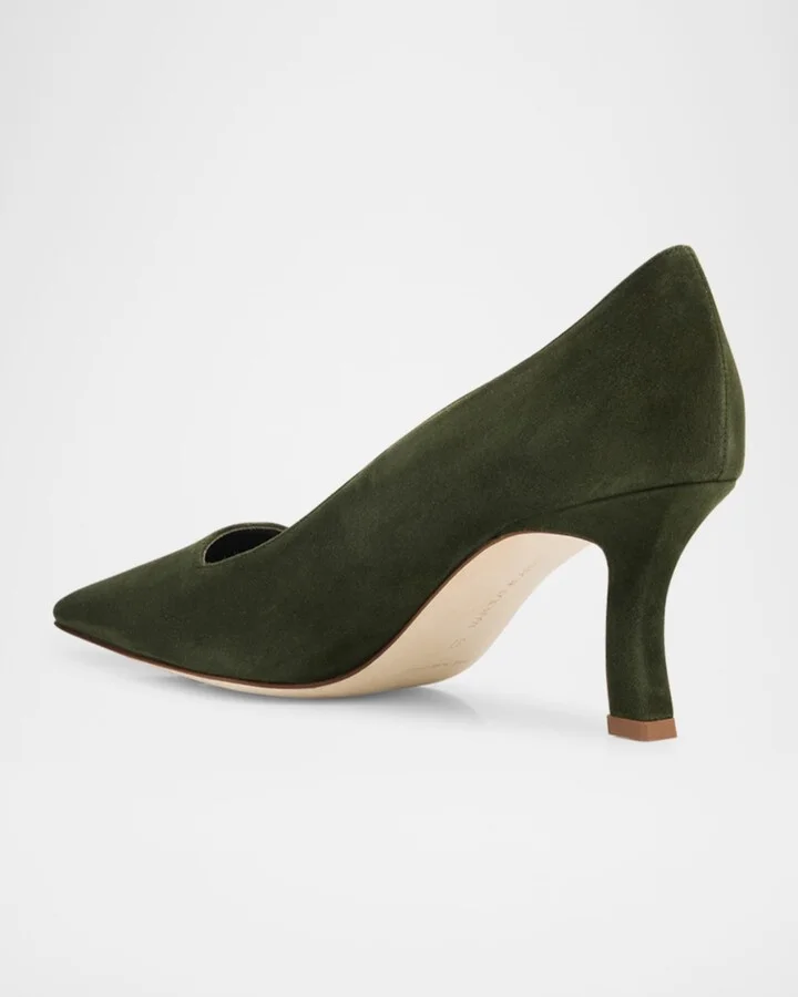 Moiralo Suede Pumps - Image 9