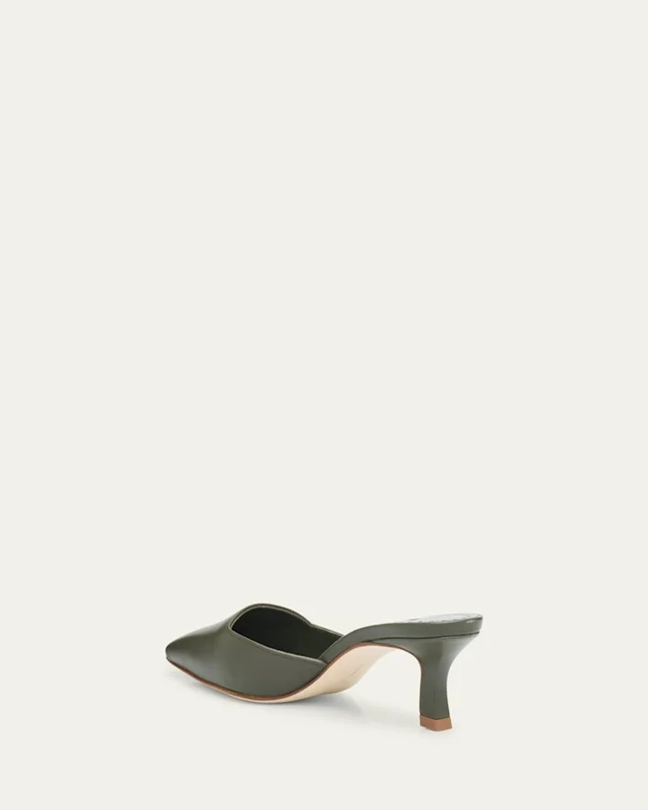 Moiramu Leather Mules - Image 3