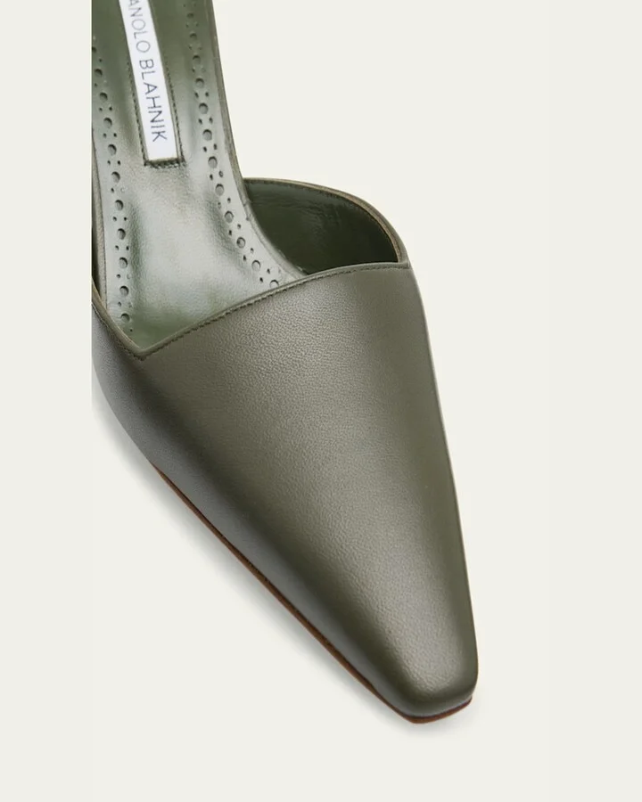 Moiramu Leather Mules - Image 5