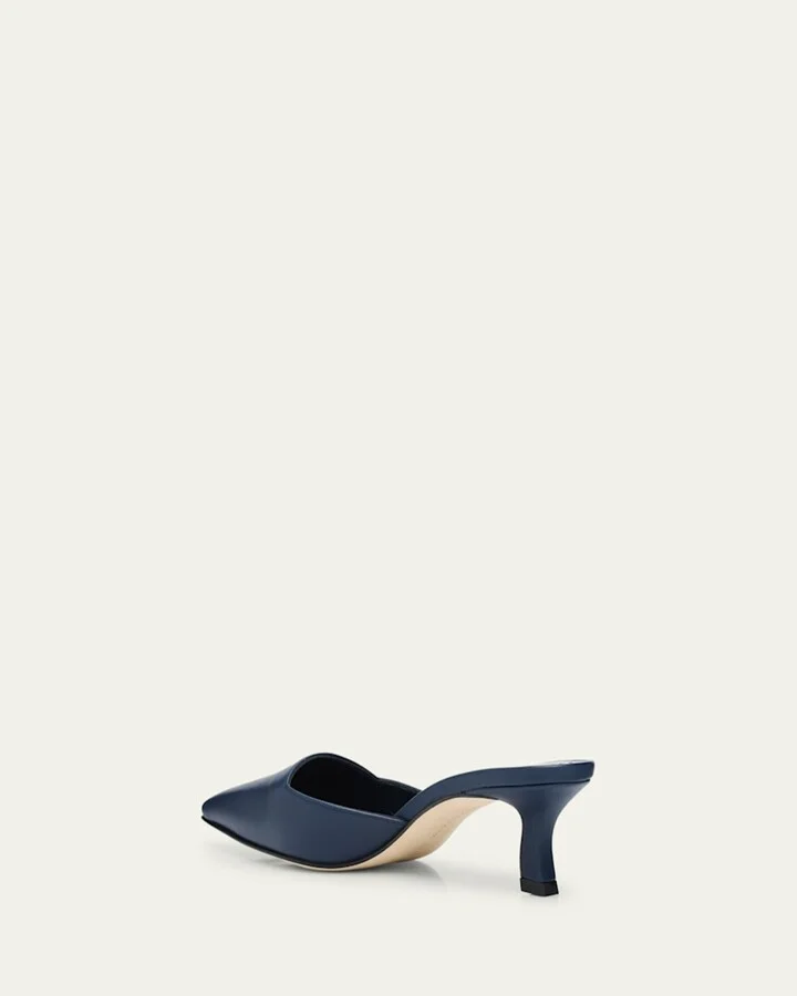 Moiramu Leather Mules - Image 11