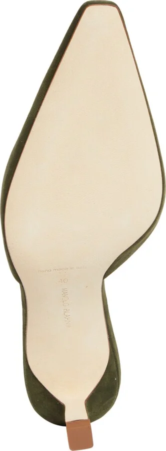 Moiramu Pointed Toe Kitten Heel Mule - Image 6
