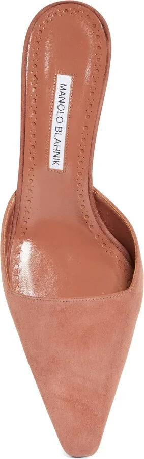Moiramu Pointed Toe Kitten Heel Mule - Image 5