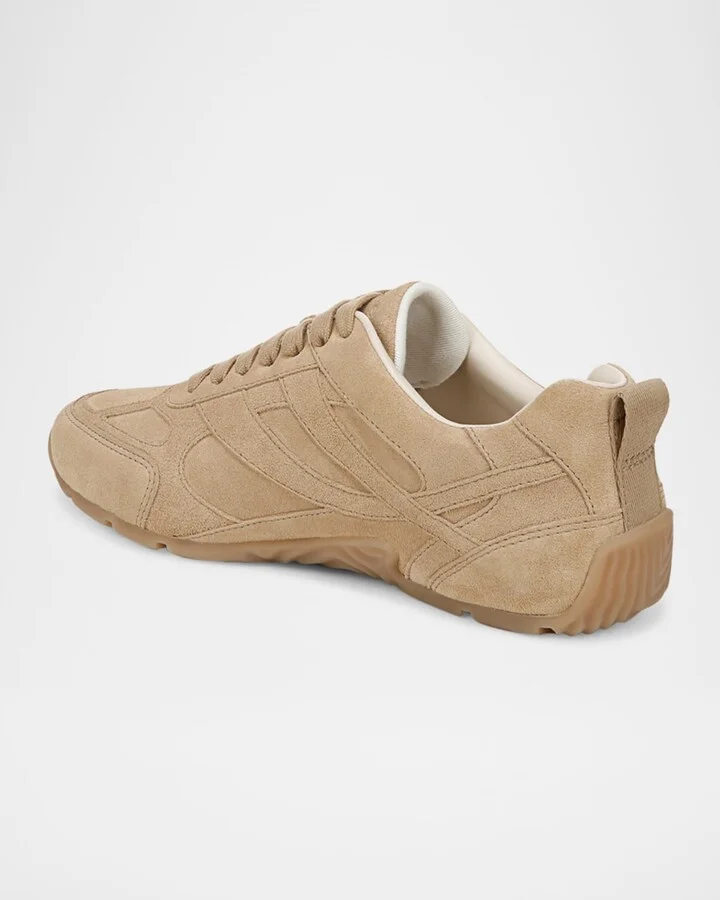 Mojave Suede Retro Sneakers - Image 3