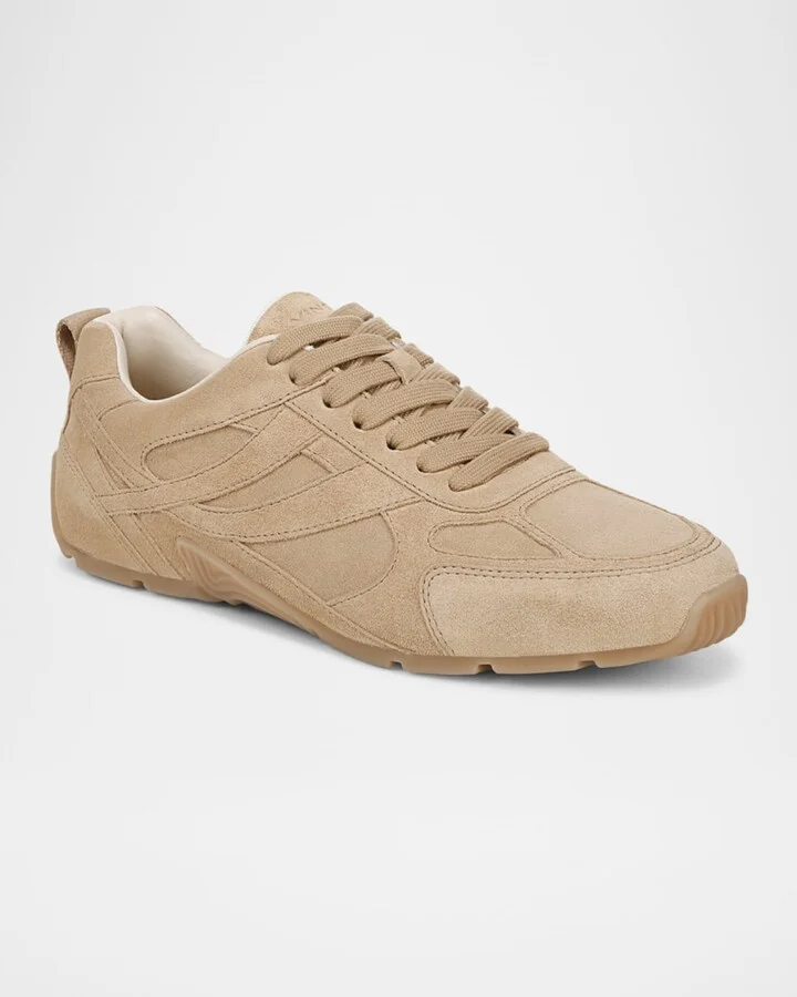 Mojave Suede Retro Sneakers - Image 4