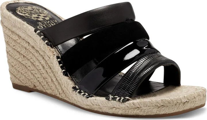 Molisana Womens Leather Slip On Espadrilles