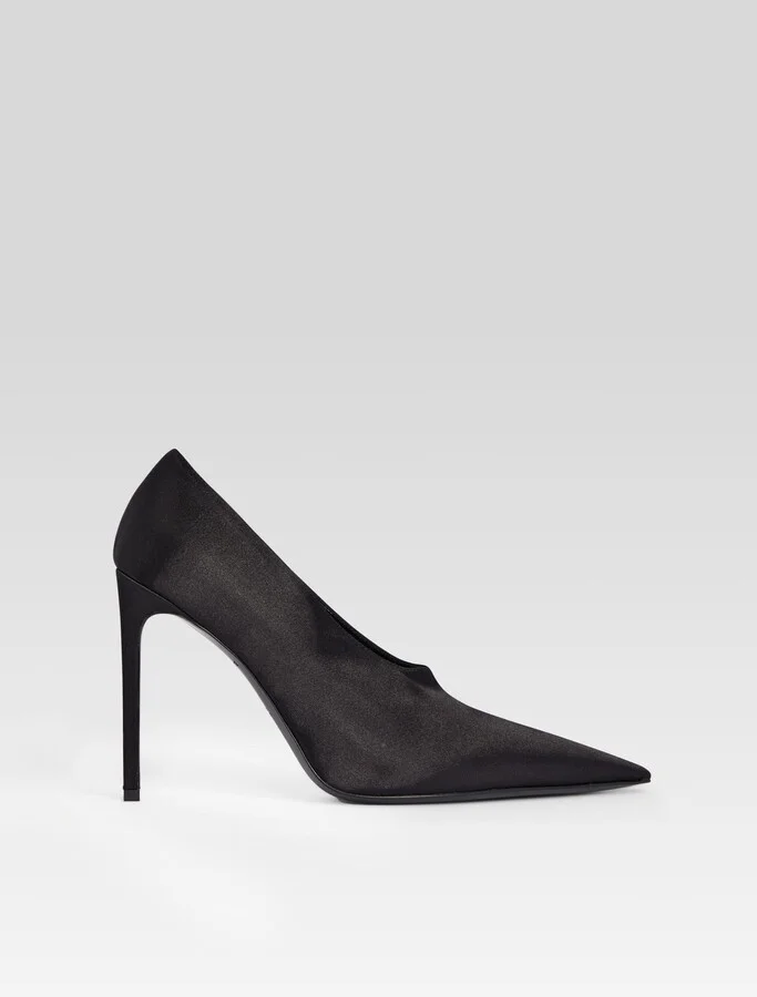 Mollie Satin Pump