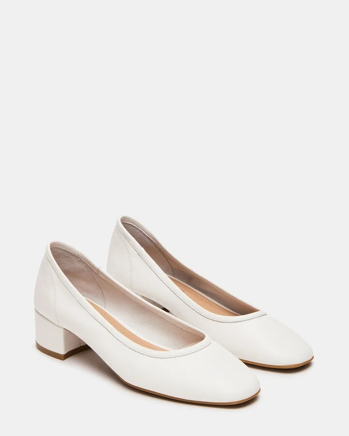Mollie White Leather - Image 3
