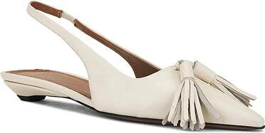 Molvena Linen Nappa Flats - Image 2
