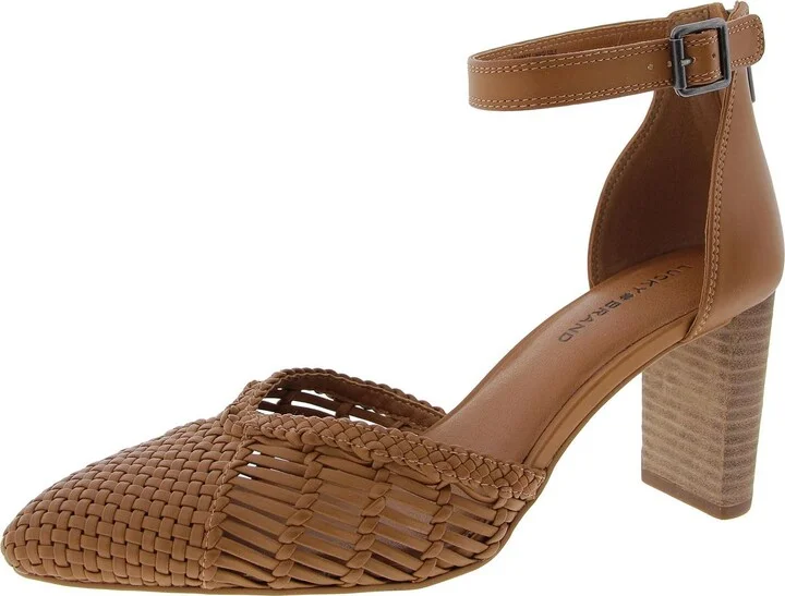 Molwinny Womens Woven Ankle Strap