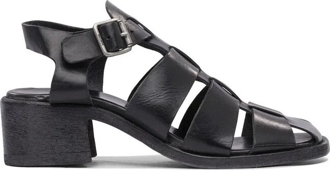 Moma Strappy Block Heel Sandals