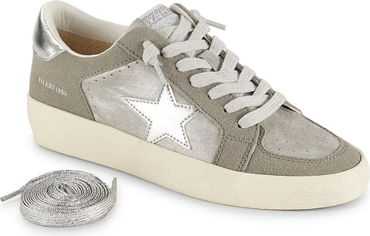 Momba Metallic Star Sneakers - Image 6