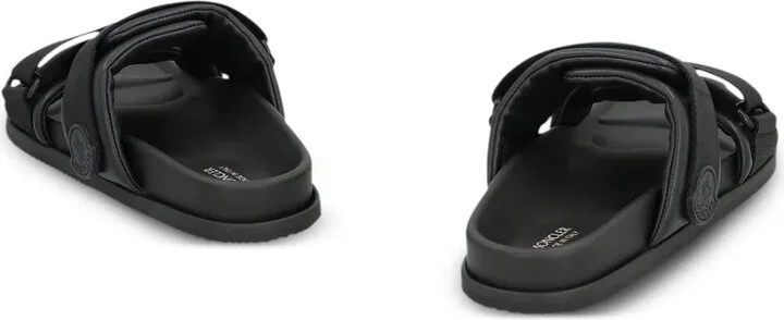 Mon Summer double-strap leather sandals - Image 3