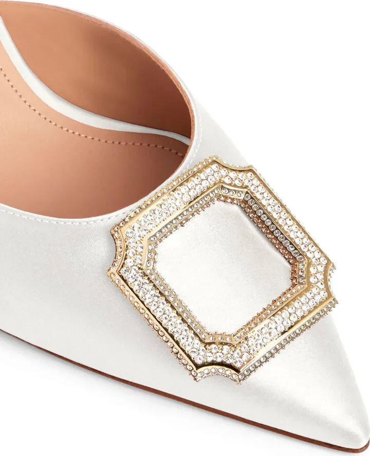 Mona 70mm leather mules - Image 3