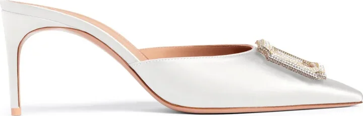 Mona 70mm leather mules