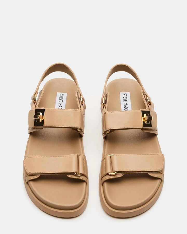 Mona Beige Leather - Image 5