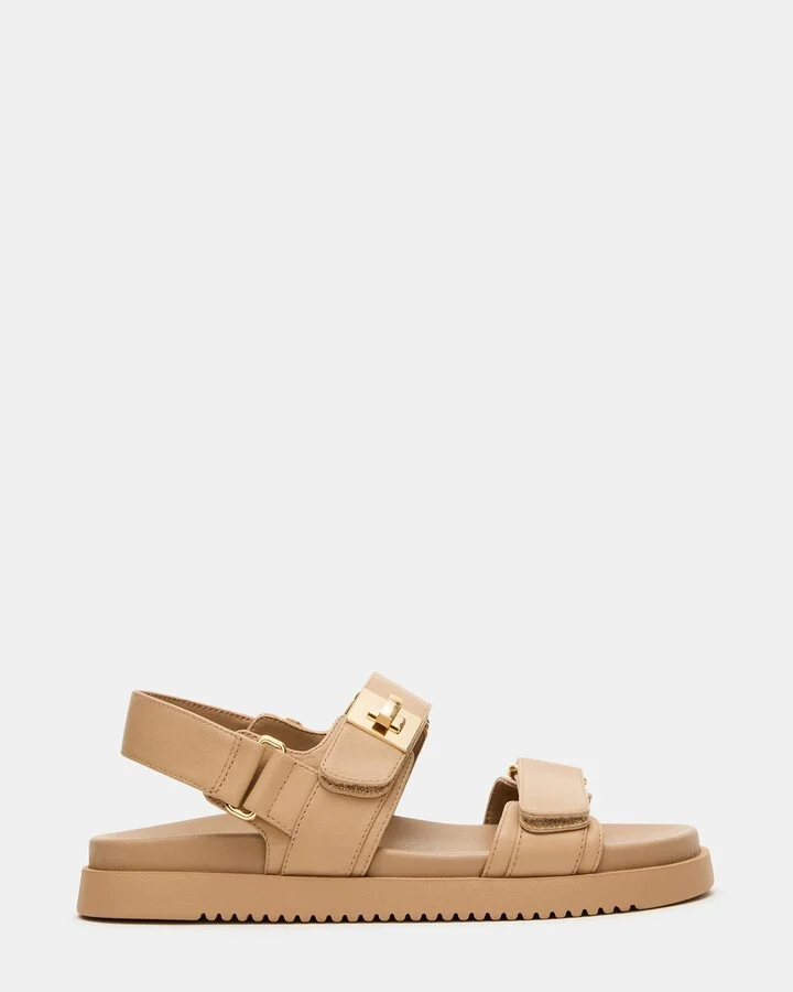 Beige Leather