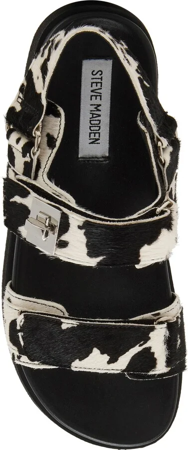 Mona Genuine Calf Hair Sandal - Image 5