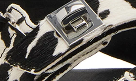 Mona Genuine Calf Hair Sandal - Image 7