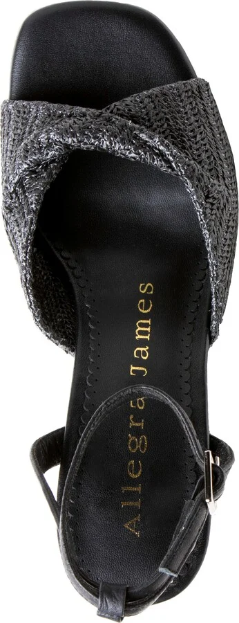 Mona Raffia Wedge Sandal - Image 4