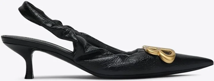 Monaco 50 BB Logo Slingback Pumps