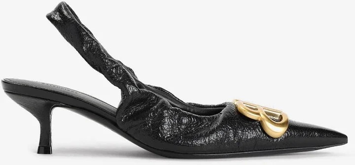 Monaco 50 Slingback Leather Pumps