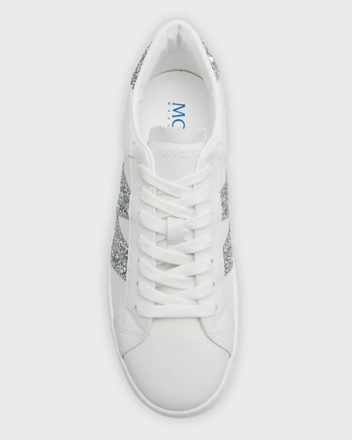 Monaco Glitter Low-Top Sneakers - Image 4