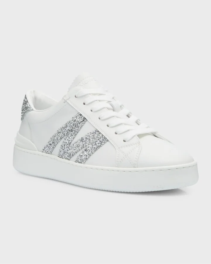 Monaco Glitter Low-Top Sneakers - Image 5