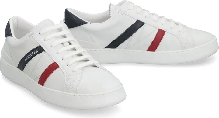 Monaco Leather Low-top Sneakers - Image 3