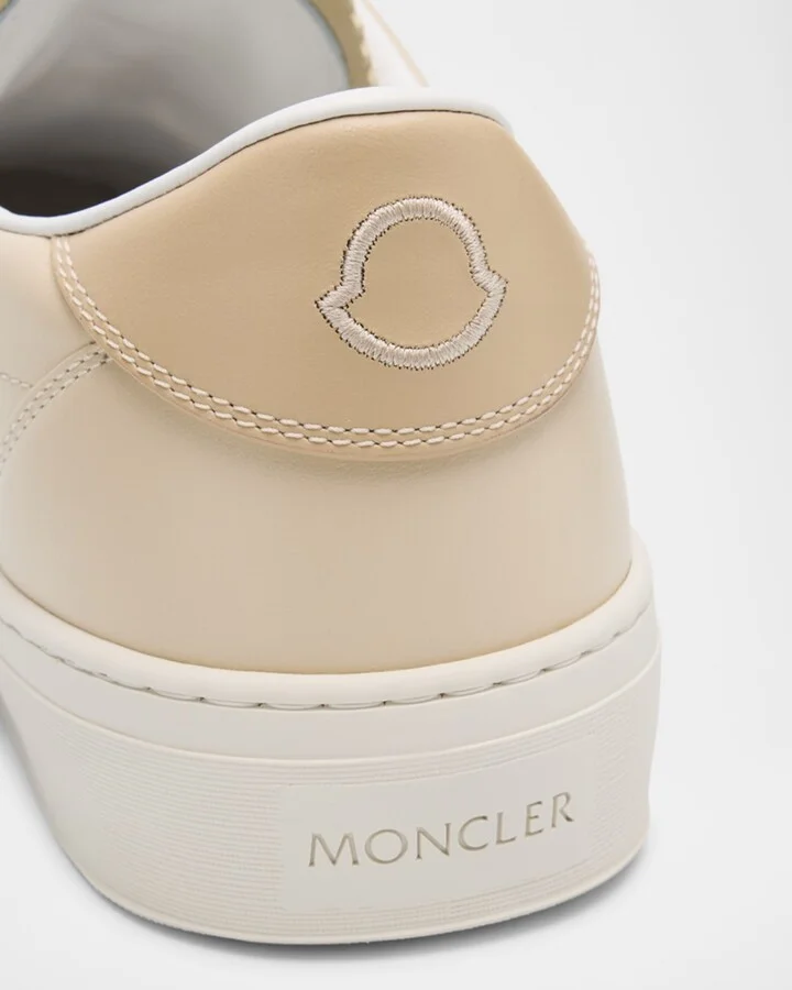 Monaco Leather Low-Top Sneakers - Image 3