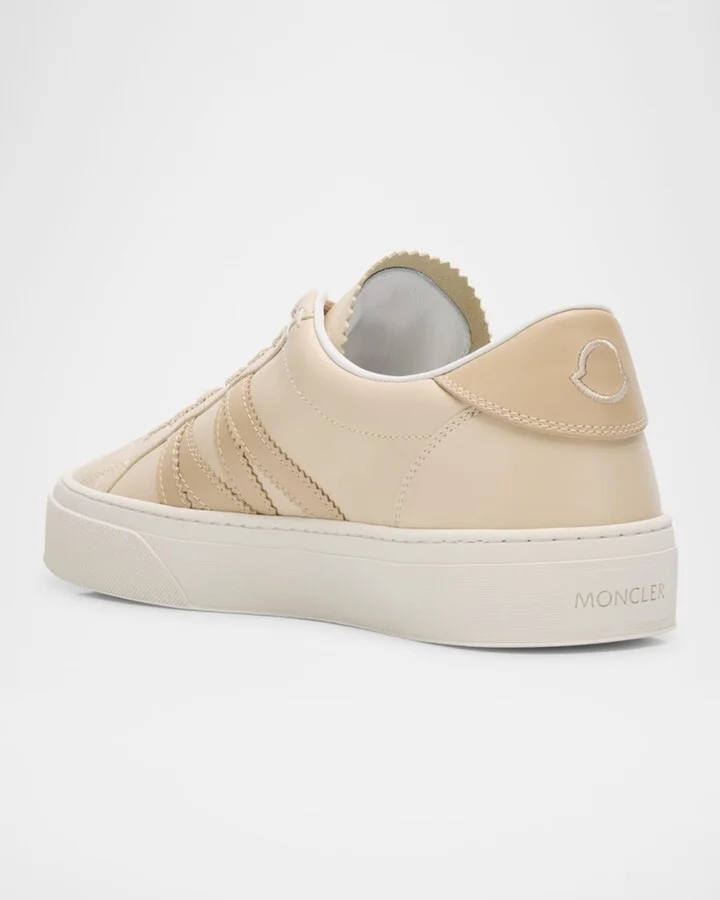 Monaco Leather Low-Top Sneakers - Image 5