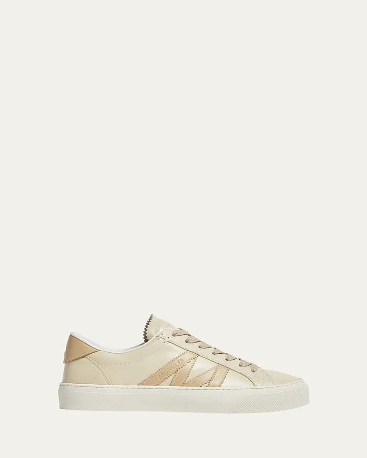 Monaco Leather Low-Top Sneakers