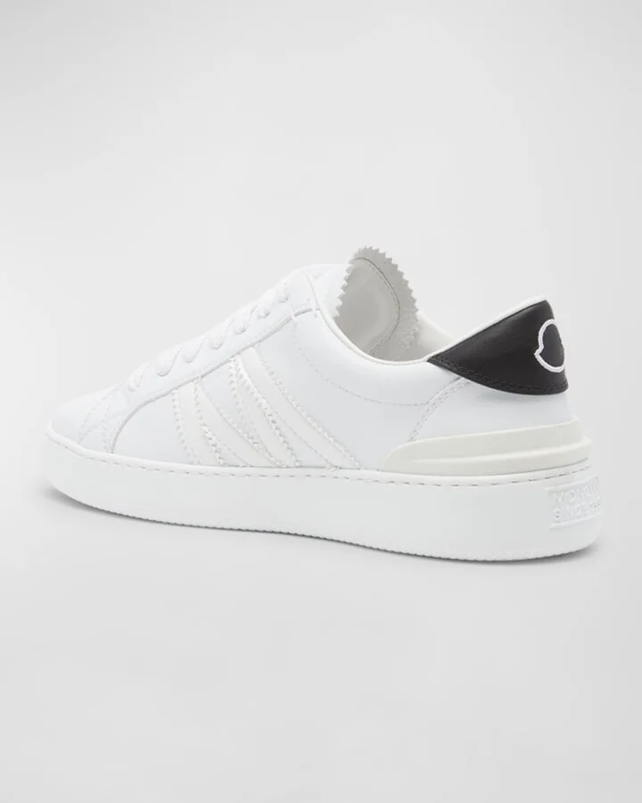 Monaco M Leather Low-Top Sneakers - Image 3