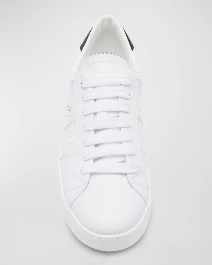 Monaco M Leather Low-Top Sneakers - Image 5