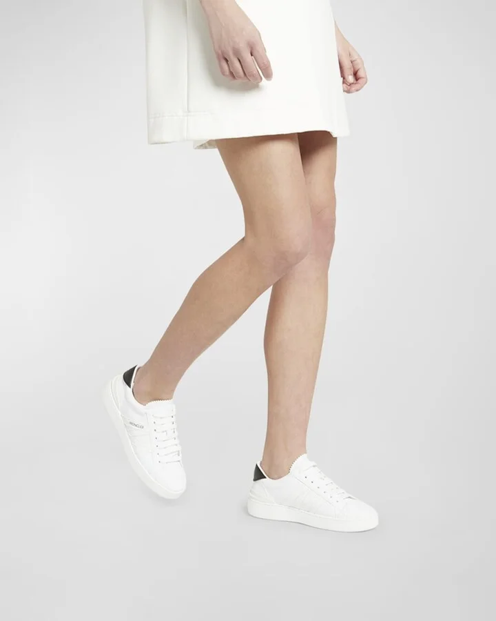 Monaco M Leather Low-Top Sneakers - Image 10
