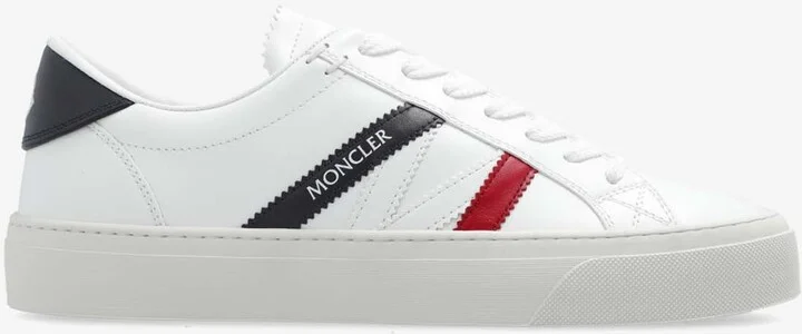 Monaco M Leather Low-Top Sneakers
