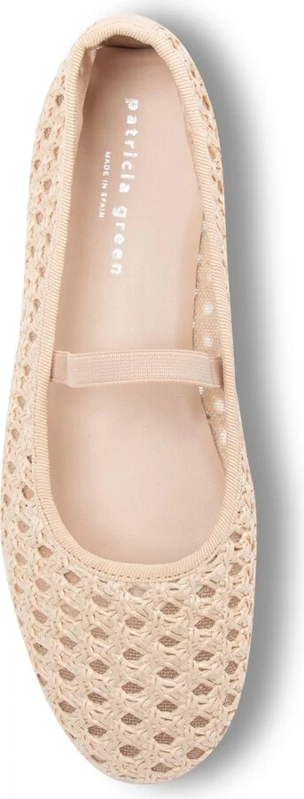 Monaco Raffia Mary Jane Ballet Flat - Image 6