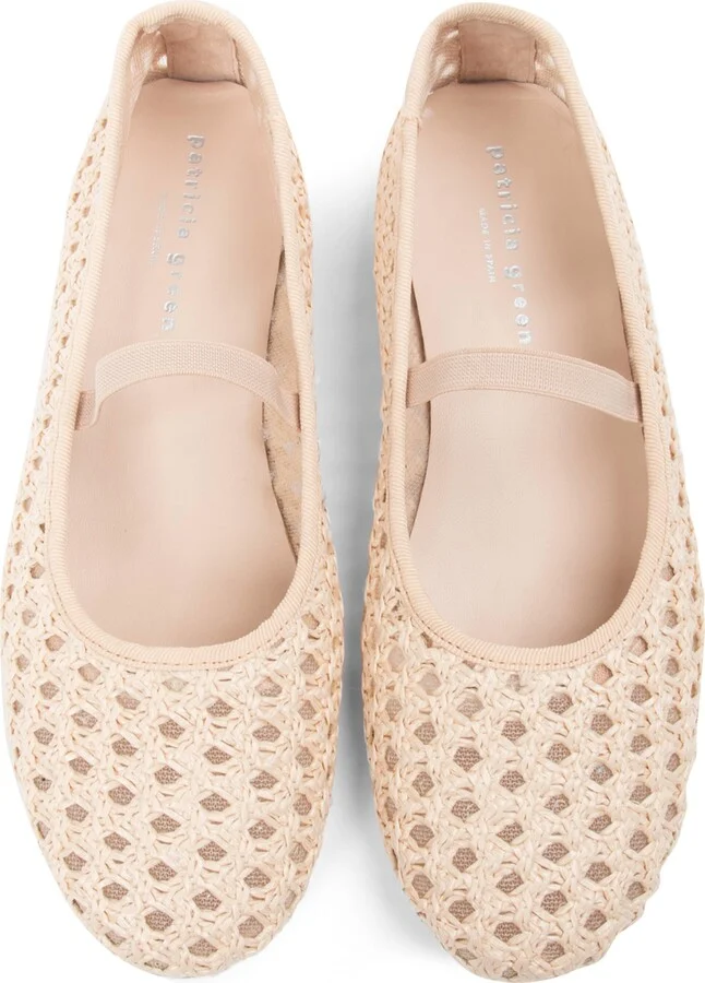 Monaco Raffia Mary Jane Ballet Flat - Image 8