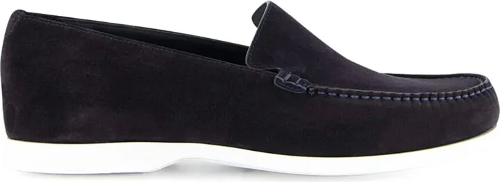 Monaco suede loafers